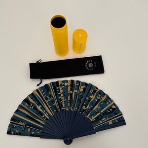 Duvelleroy Art Deco Fan and Box